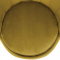 KONDELA Kreslo v štýle Art-deco, horčicová Velvet látka/gold chróm-zlatý, NOBLIN