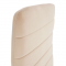KONDELA Stolička, béžová Dulux Velvet látka/čierny kov, COLETA NOVA