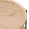 KONDELA Konferenčný stolík, dub artisan/čierna, LAPIS
