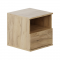 KONDELA Nočný stolík, dub artisan, DOLI